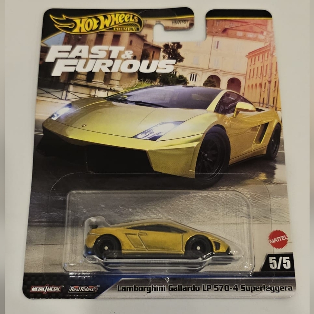 HOT WHEELS FAST & FURIOUS LAMBORGHINI GALLARDO LP 570-4 SUPERLEGGERA